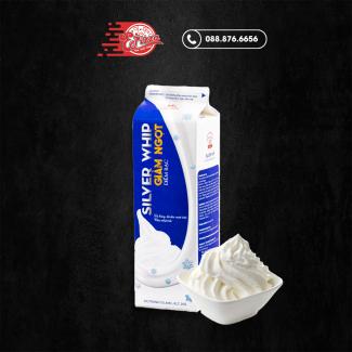 Kem Topping Silver whip giảm ngọt
